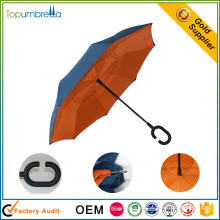 company in china Fabric double layer cool reverse umbrella for sale